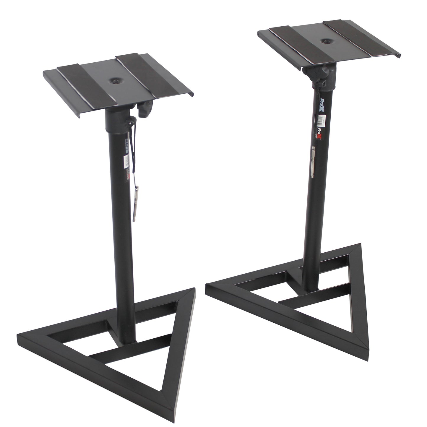 ProX X-MS12 Studio Monitor Stands With Telescoping Height Adjustment