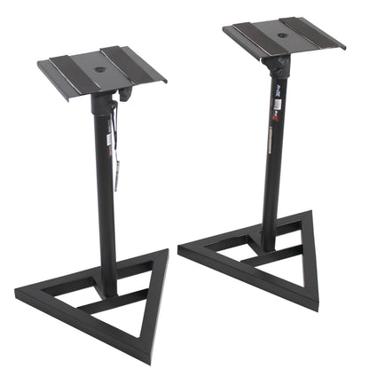 ProX X-MS12 Studio Monitor Stands With Telescoping Height Adjustment