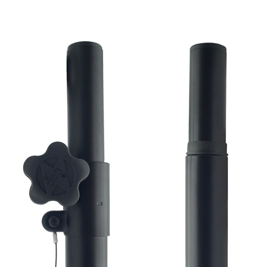 ProX Subwoofer Speaker Pole Adjustable Steel M20 and 1 3/8" Mount | Single