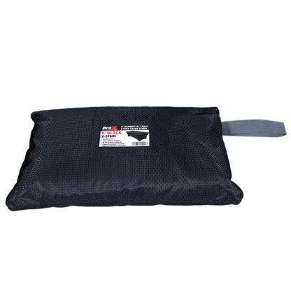 ProX Open Back Spandex Table Cover Stretch Scrim For DJ Tables | 6 ft | Black