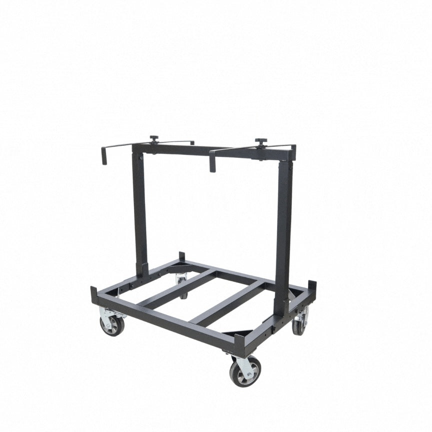 ProX X-STGX6 Universal Rolling Dolly Cart For Stage Platforms