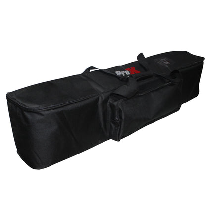 ProX Padded Accessory Bag Nylon Utility Bag for AV Gear | 42.50 inL x 8.75 inW x 7.75 inH