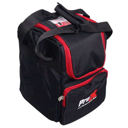 ProX Padded Accessory Bag Nylon Utility Bag for AV Gear | 11.25 inL x 9.25 inW x 8.75 inH