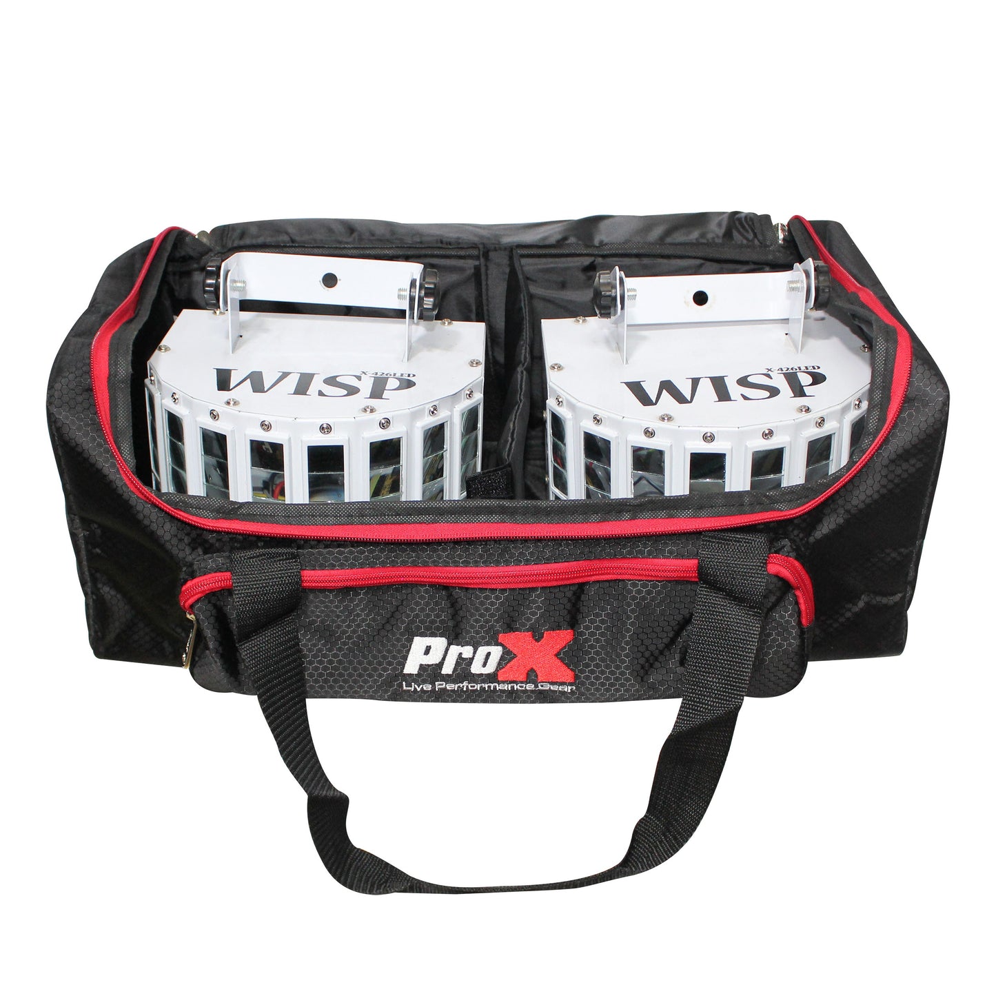 ProX Padded Accessory Bag Nylon Utility Bag for AV Gear | 19 inL x 10.25 inW x 7.75 inH