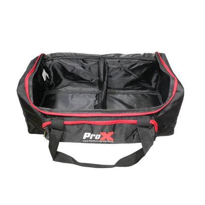 ProX Padded Accessory Bag Nylon Utility Bag for AV Gear | 19 inL x 10.25 inW x 7.75 inH