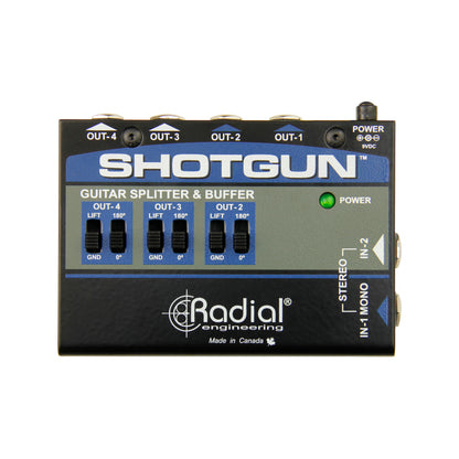 Radial Shotgun Instrument Buffer & Splitter top