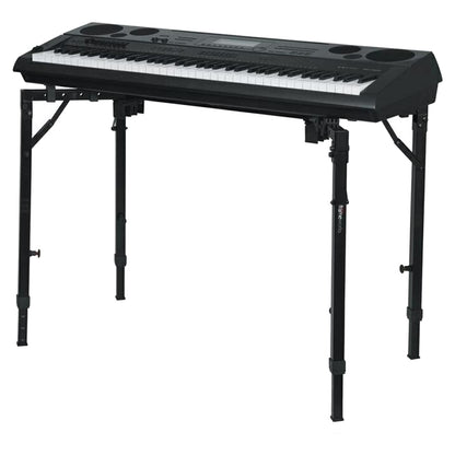 Gator Frameworks GFW-UTL-WS250 Adjustable T-Stand Folding Workstation  with keyboard