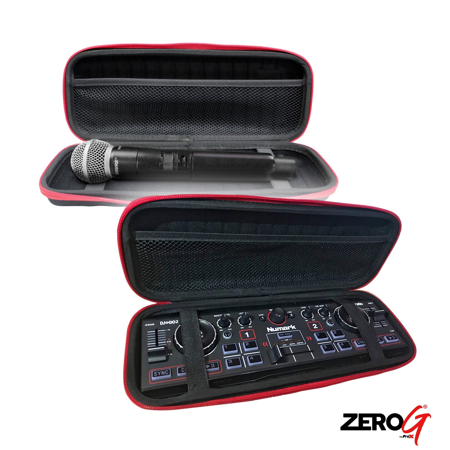 ProX ZeroG Hard Shell DJ Controller Bag With Shoulder Strap | Nano