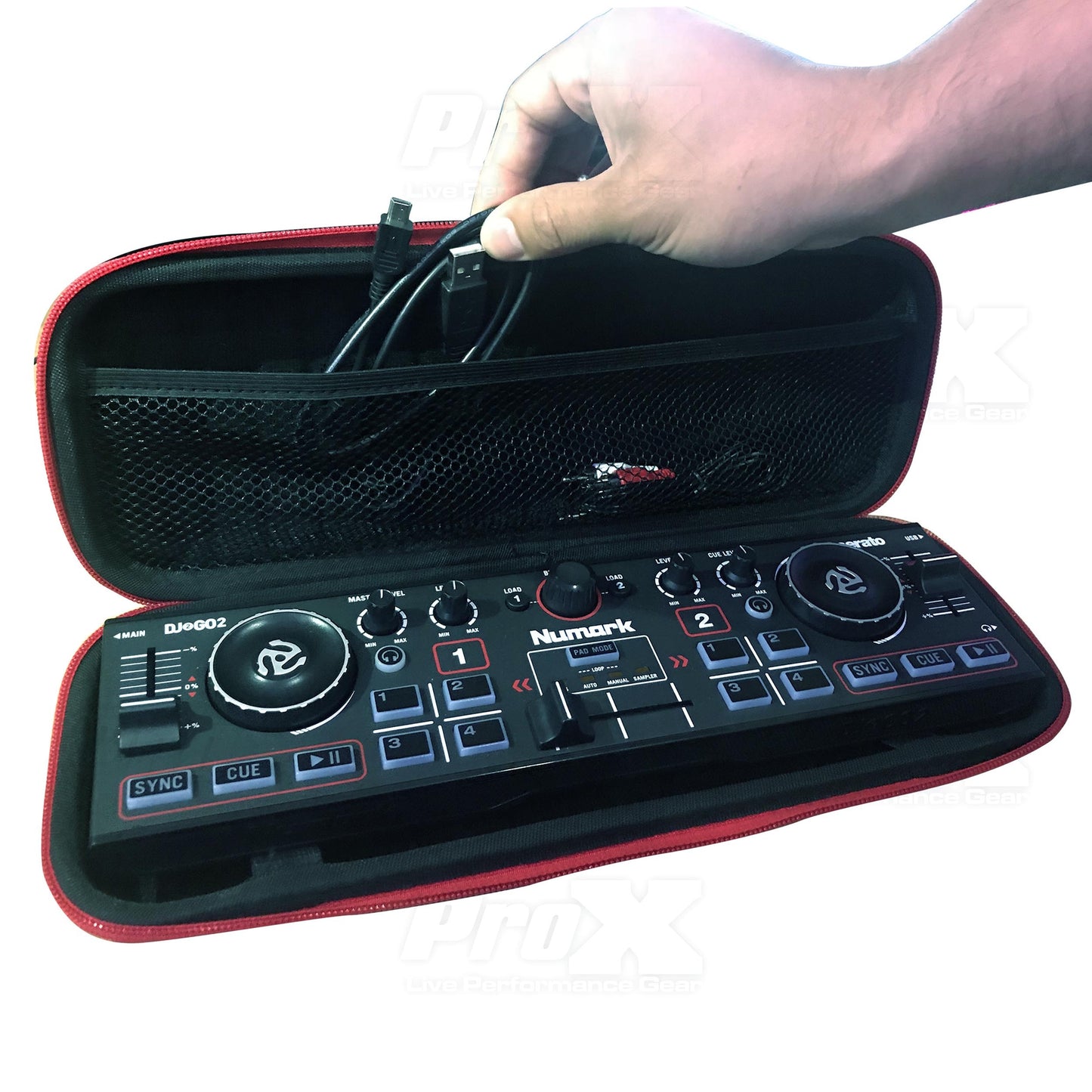 ProX ZeroG Hard Shell DJ Controller Bag With Shoulder Strap | Nano