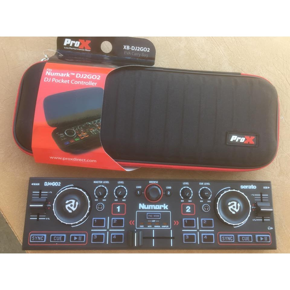 ProX ZeroG Hard Shell DJ Controller Bag With Shoulder Strap | Nano
