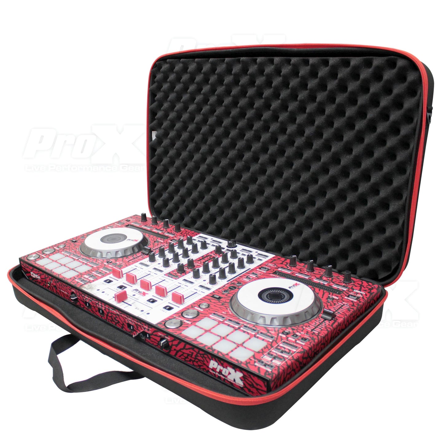 ProX ZeroG Hard Shell DJ Controller Bag With Shoulder Strap | Medium