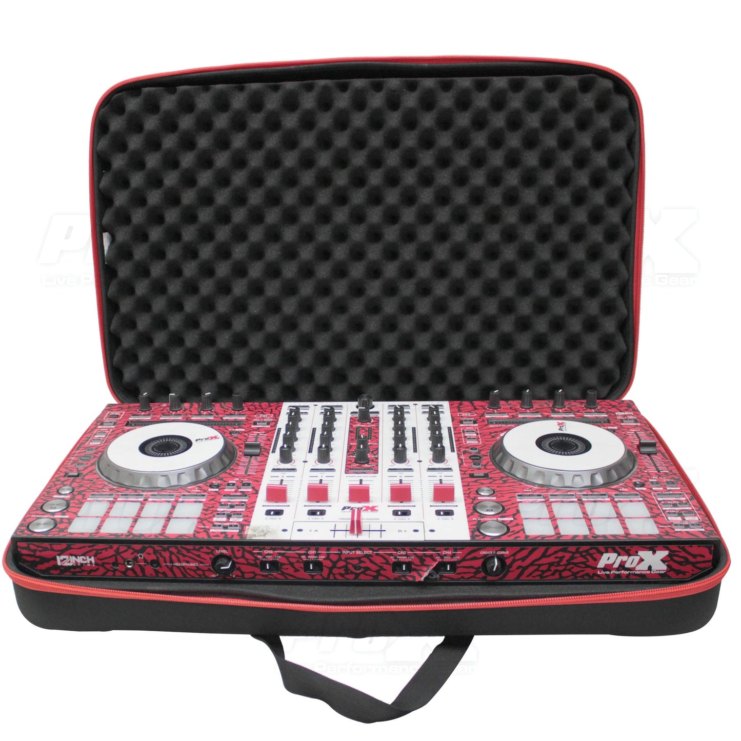 ProX ZeroG Hard Shell DJ Controller Bag With Shoulder Strap | Medium