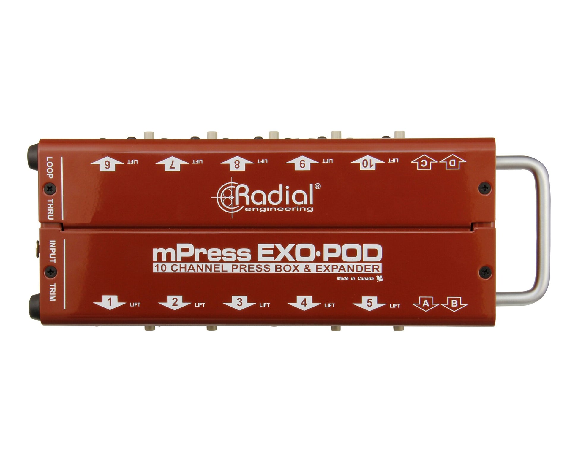 Radial Exo-Pod Passive Line-Level Splitter