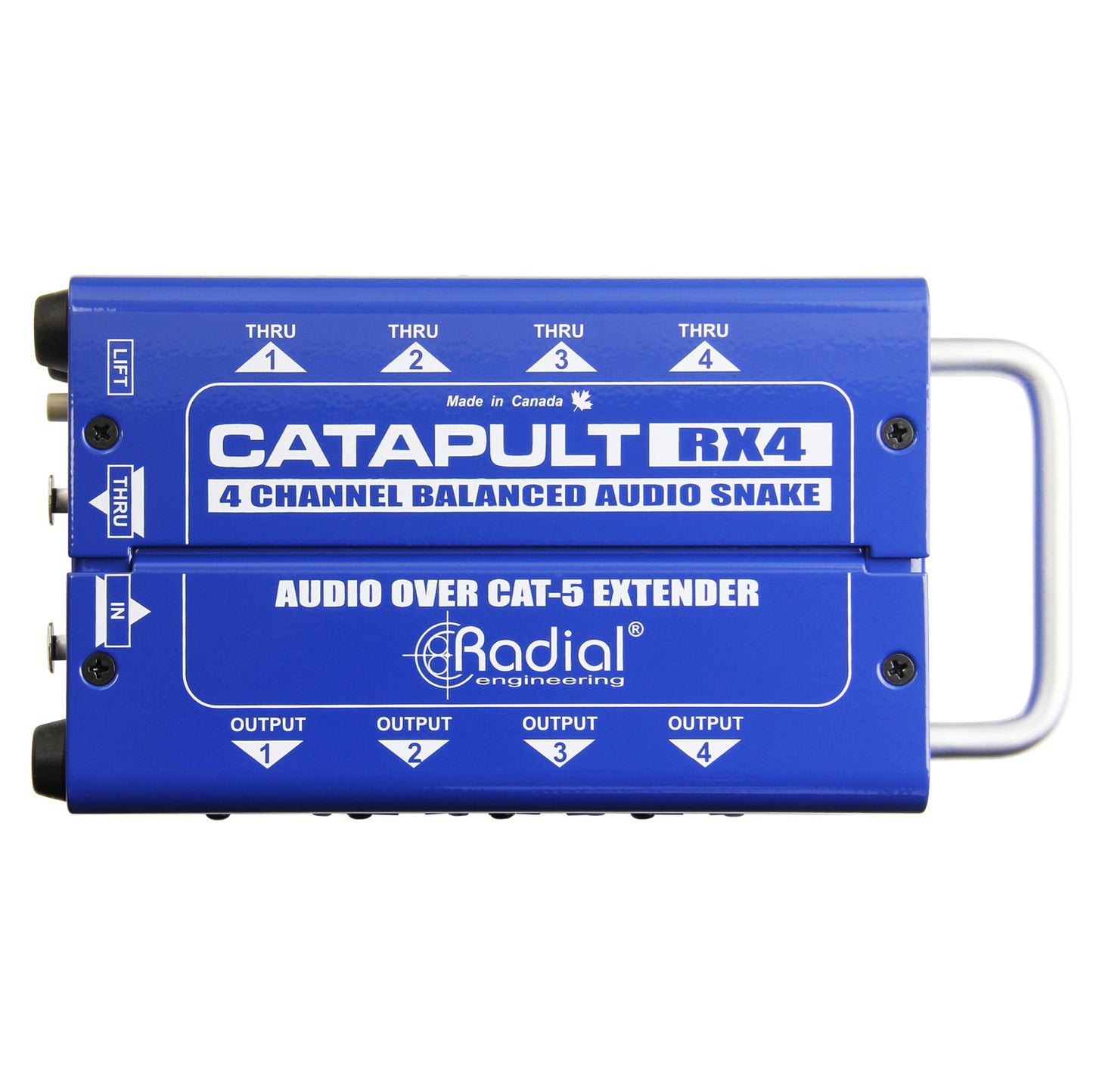 Radial Catapult RX4 4 Channel Balanced Audio Snake