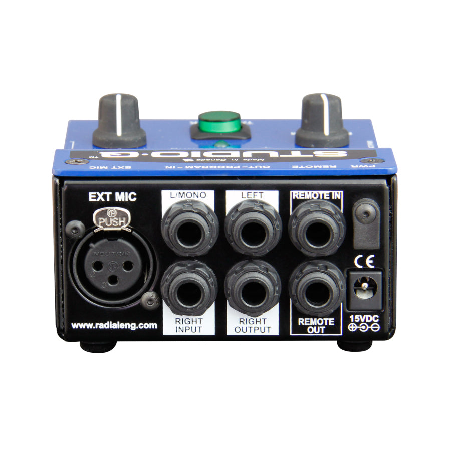 Radial StudioQ Studio Talkback Controller front