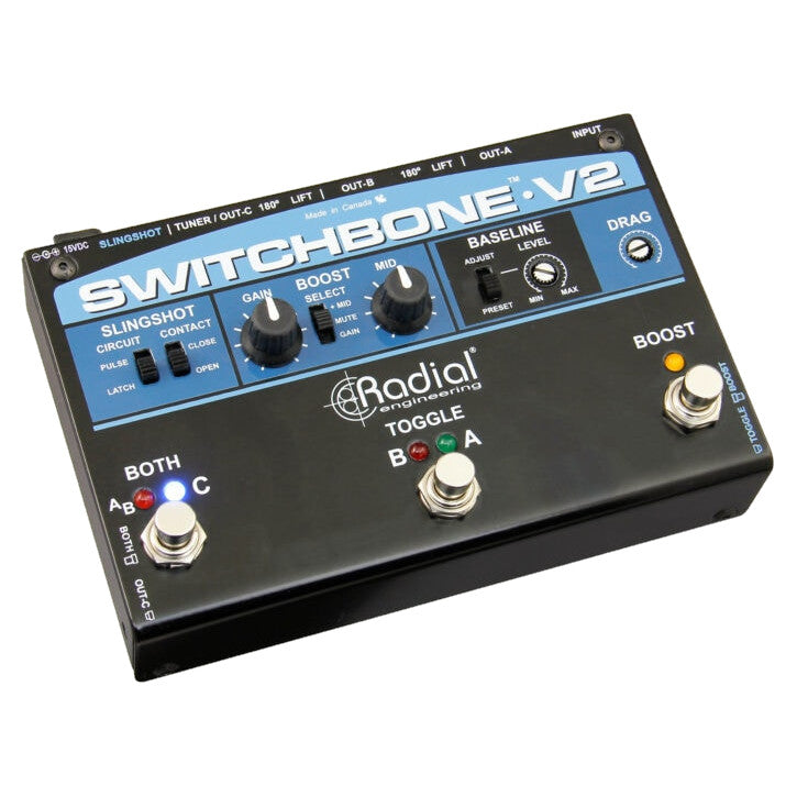 Radial Switchbone-V2 Amp Selector & Boost Pedal right