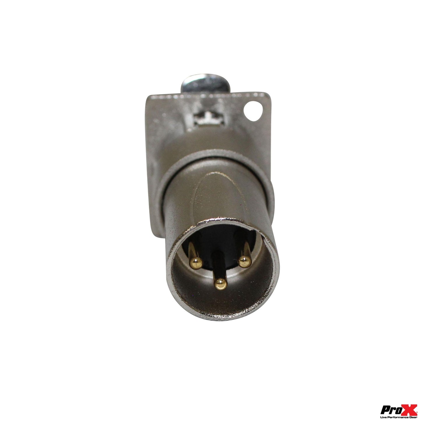 ProX XLR Panel Mount Adapter 3-Pin XLR Feedthrough For Panels | Female to Male