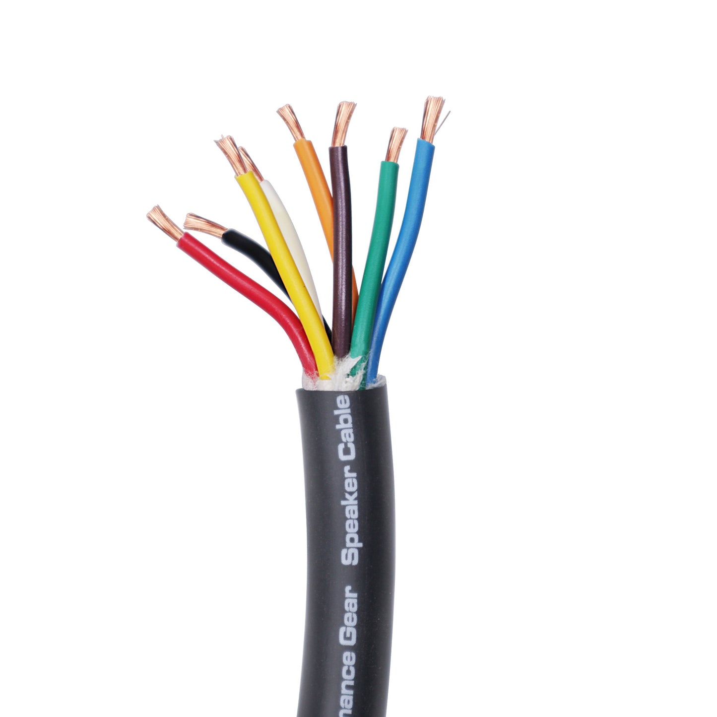 ProX XC-812 Bulk Speaker Cable Spool 12 AWG 8-Conductor | 100 ft