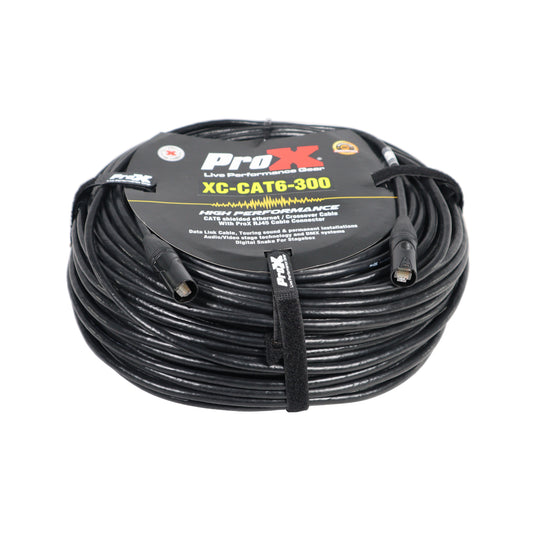 ProX STP Cat 6 Cable Shielded RJ45 Network and Stage Snake | 300 ft