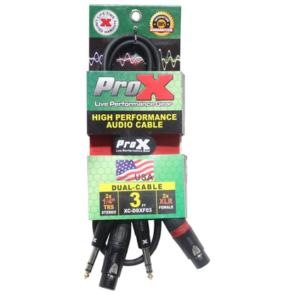 75535_ProX-Dual-1_4_-TRS-M-to-Dual-XLR3-F-Cable-Balanced-OFC-Audio-Cable-_-3-ft_ALT03sqr