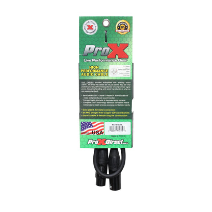 ProX XC-MIC Balanced XLR Microphone Cable OFC Conductors | 3 ft