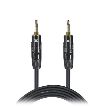 ProX Balanced TRS Mini to TRS Mini Audio Cable OFC Balanced Stereo | 10 ft