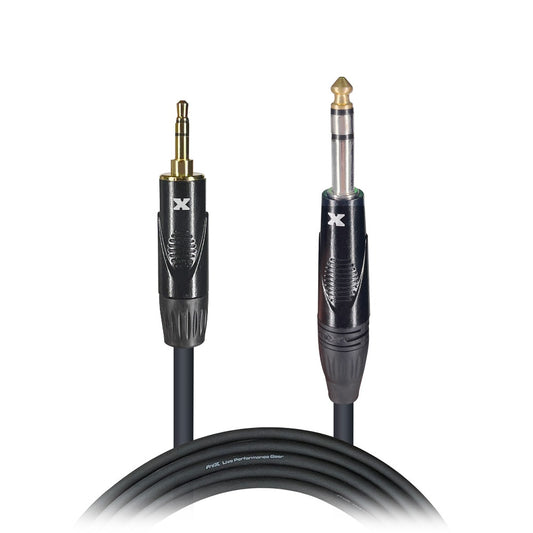ProX Balanced TRS Mini to TRS Audio Cable OFC Balanced Signal Cable | 5 ft
