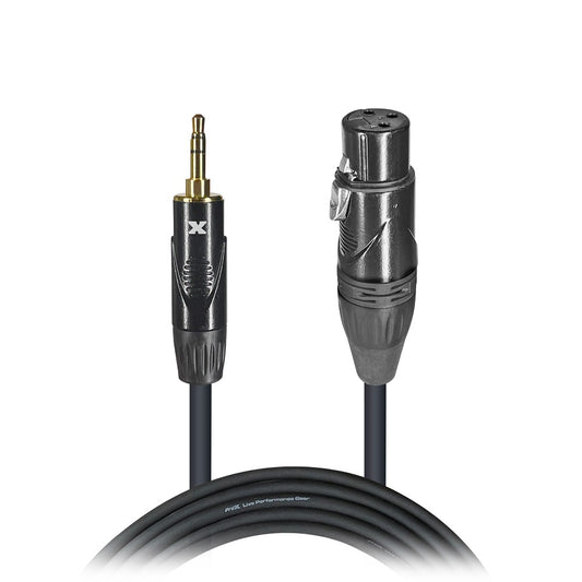 ProX XC-MXF05 Unbalanced 3.5mm TRS Mini to XLR3-F Cable