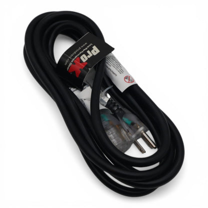 ProX Power Extension Cable 14 AWG OFC NEMA 15 110VAC | Single Outlet | 10 Ft.