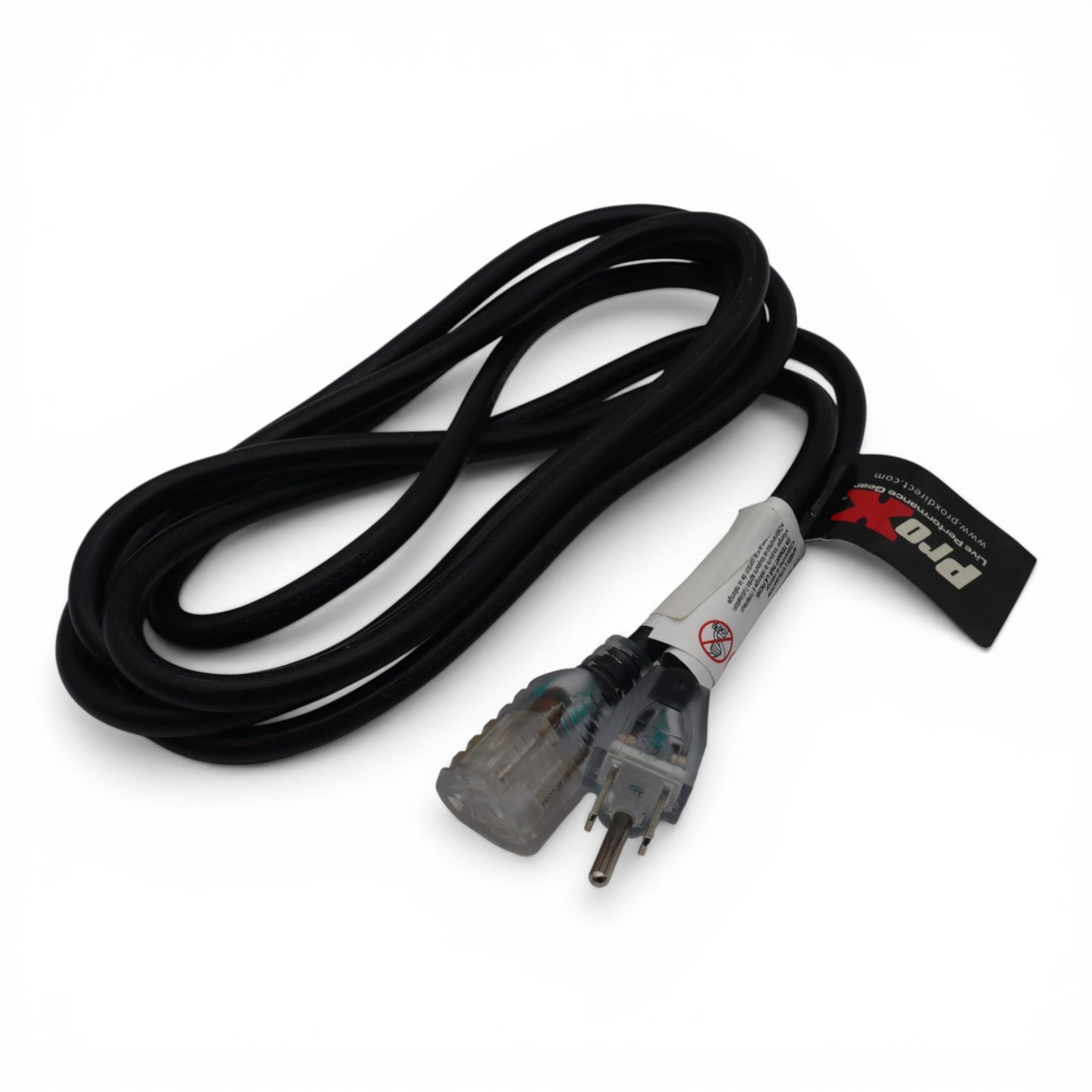 ProX Power Extension Cable 14 AWG OFC NEMA 15 110VAC | Single Outlet | 10 Ft.