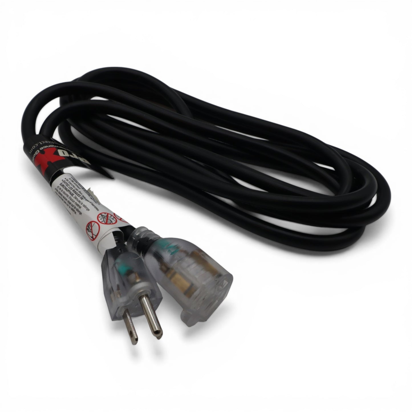 ProX Power Extension Cable 14 AWG OFC NEMA 15 110VAC | Single Outlet | 10 Ft.