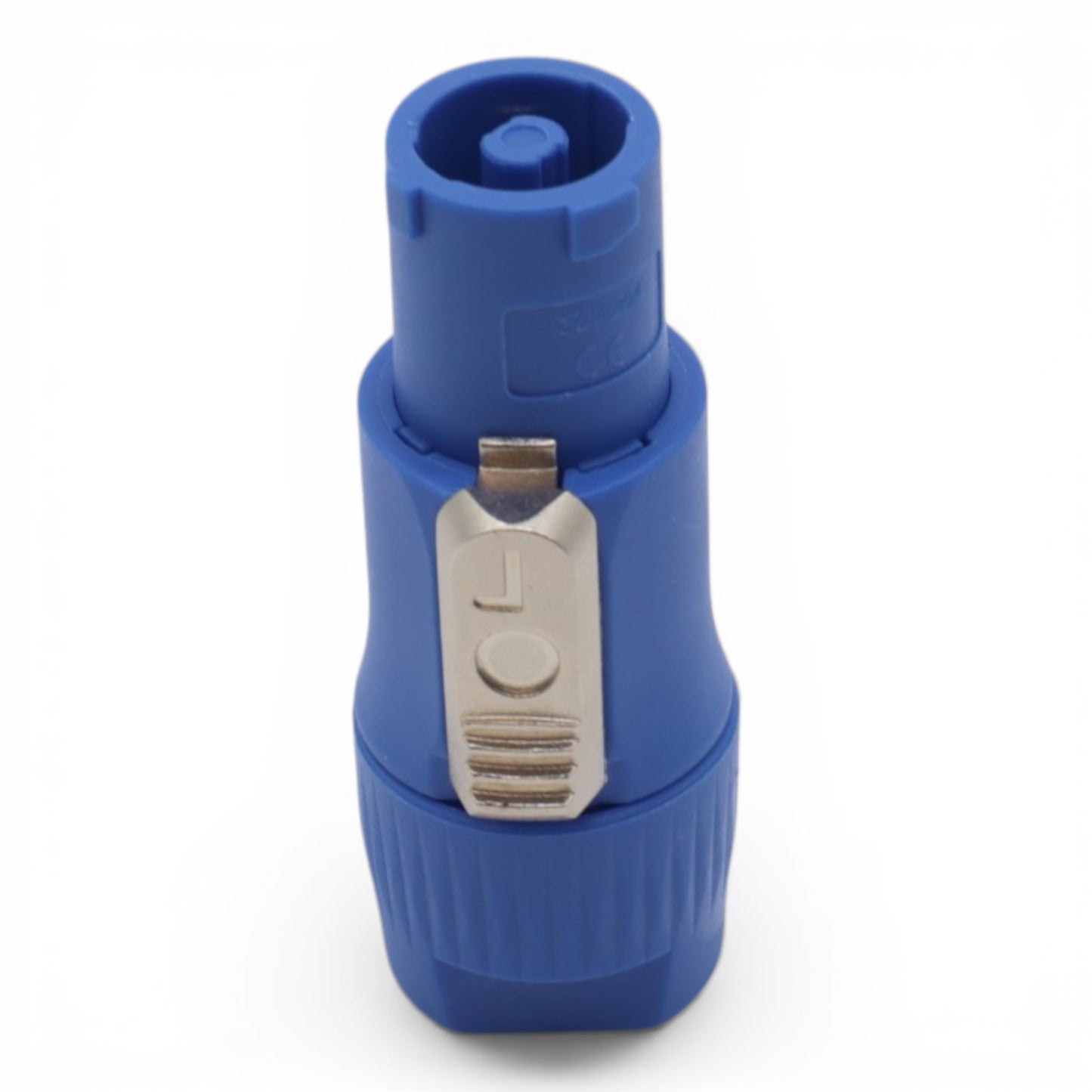 ProX XC-PWC-BLUE Lockable 3-Pole Male AC Power Connector Blue