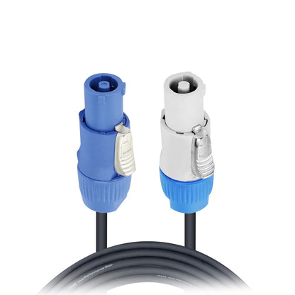 ProX PowerCON Compatible Link Cable Pure Copper Locking Power Cable | 14 AWG | 10 Ft.