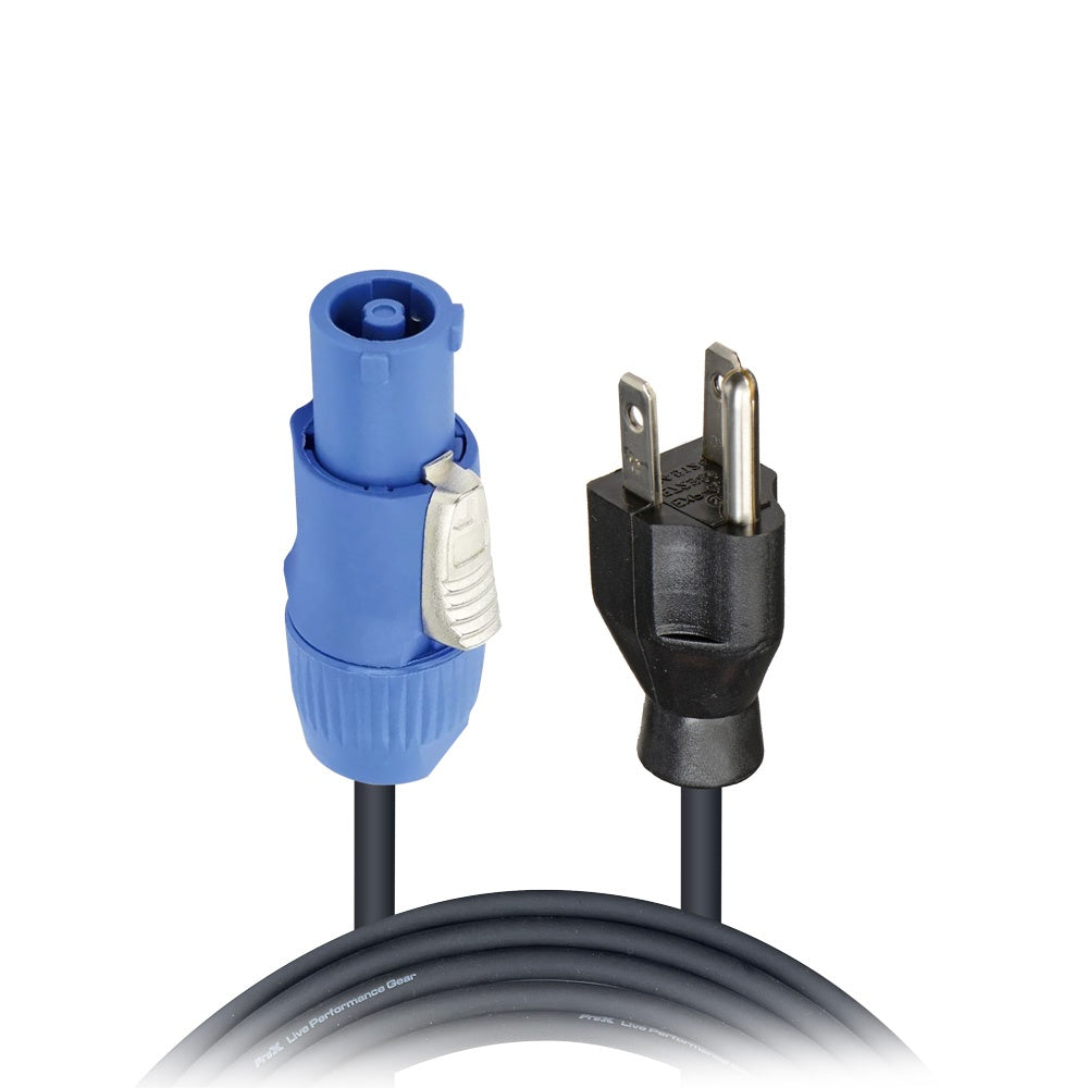 ProX PowerCON Compatible to Edison Power Cable 14 AWG Locking | 10 Ft.