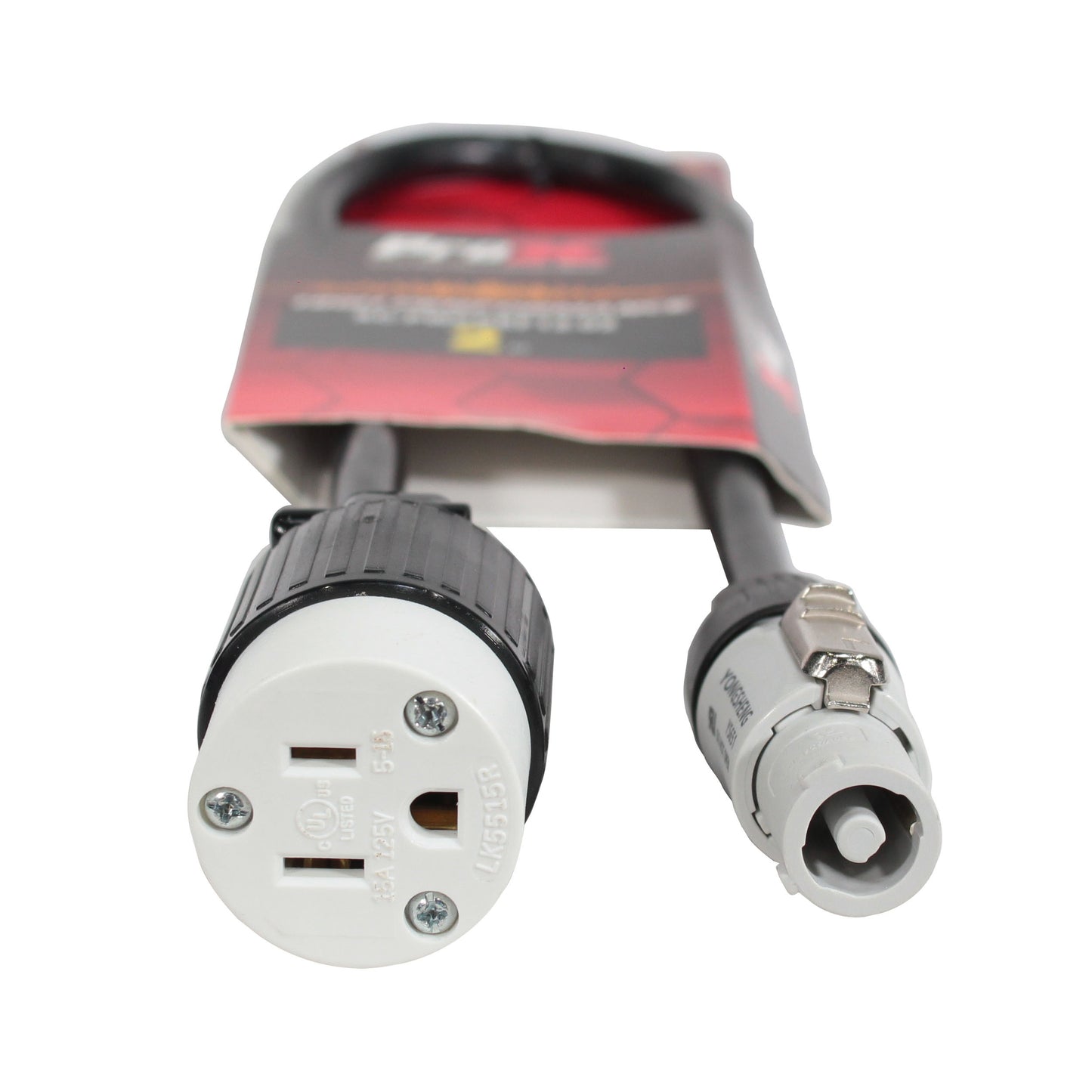 ProX XC-PWCGEF12-02 12AWG PowerCON to NEMA 5-15R Power Cable
