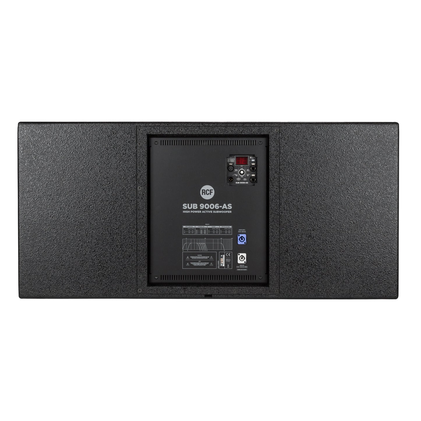 RCF SUB 9006-AS Active High Power Subwoofer back