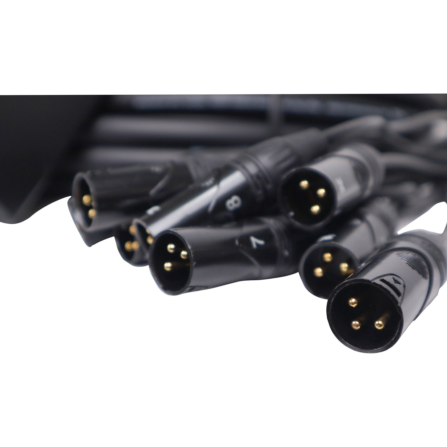 ProX XLR Stage Box Snakes 12x4 Tour-Grade OFC Audio Snake | 50 ft