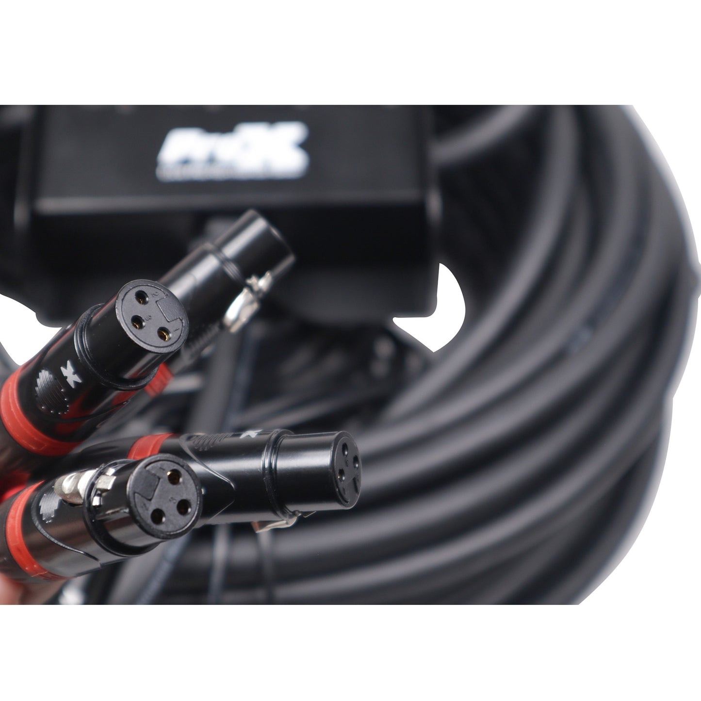 ProX XLR Stage Box Snakes 16x4 Tour-Grade 16-Channel Audio Snake | 100 ft