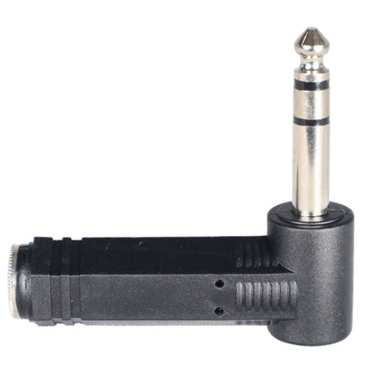 ProX XC-TRSF90M 1/4" TRS Right-Angle Adapter Female to Male