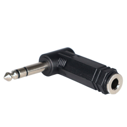 ProX XC-TRSF90M 1/4" TRS Right-Angle Adapter Female to Male