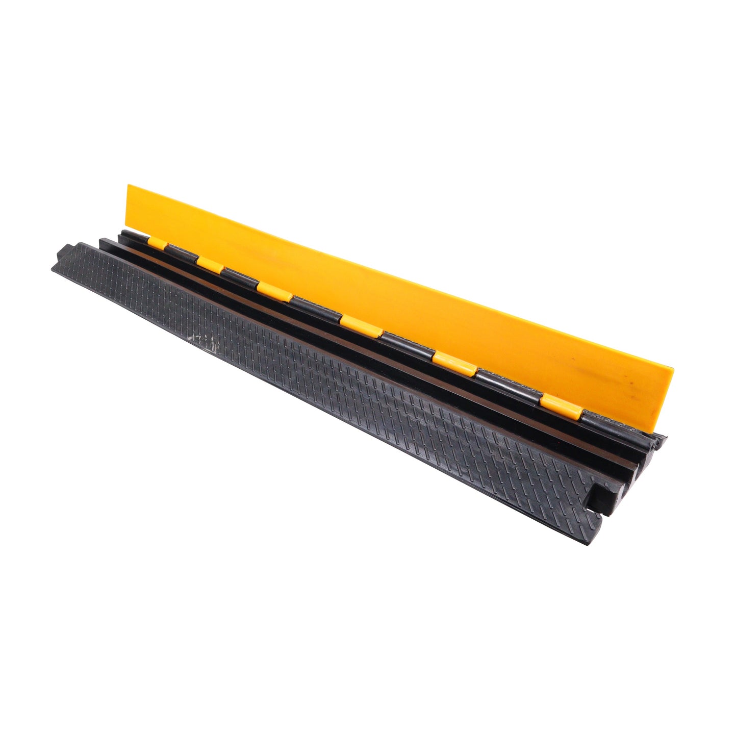 ProX Cable Protector Ramp Heavy-Duty Rubber Speed Bump Cover | 2-Channel