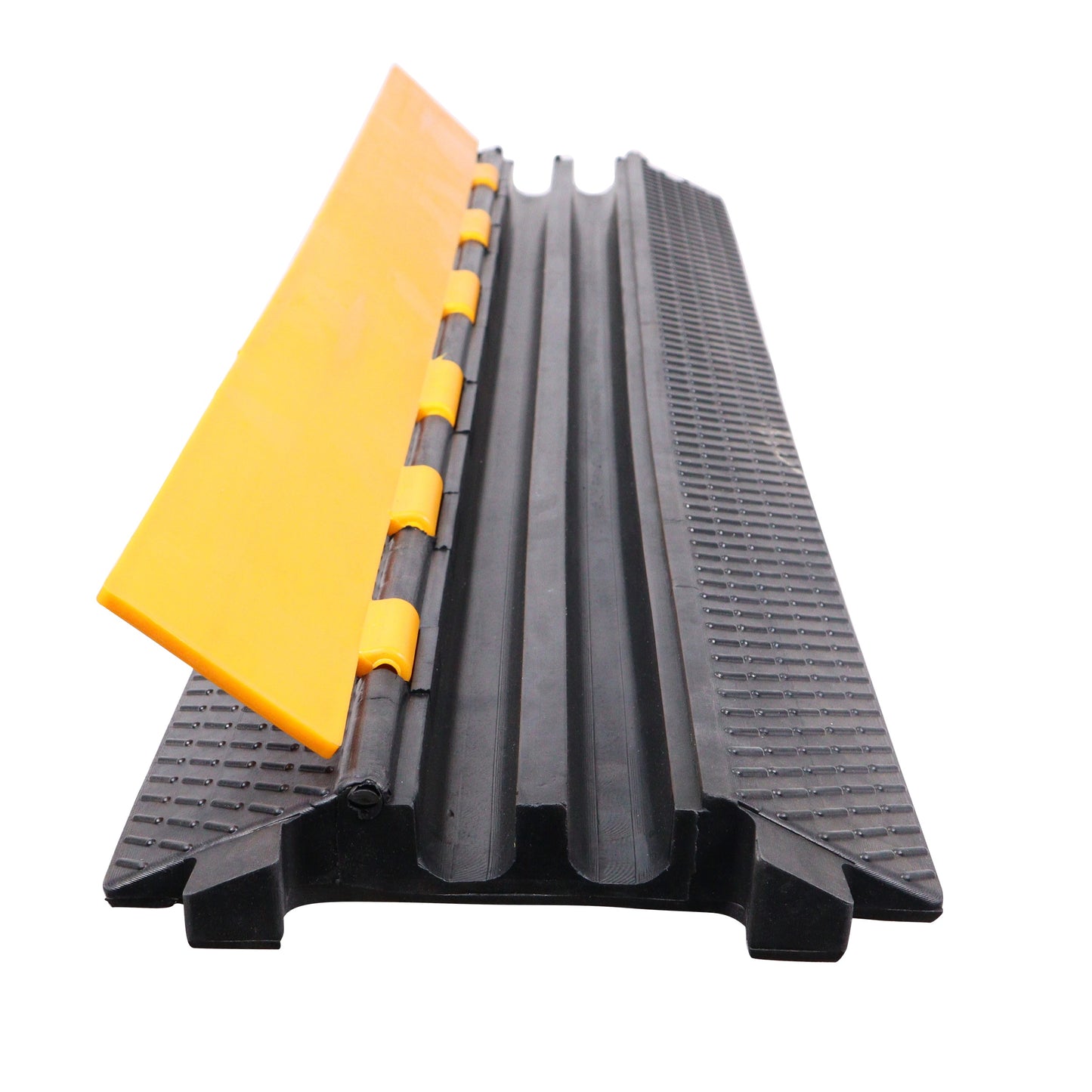 ProX Cable Protector Ramp Heavy-Duty Rubber Speed Bump Cover | 2-Channel