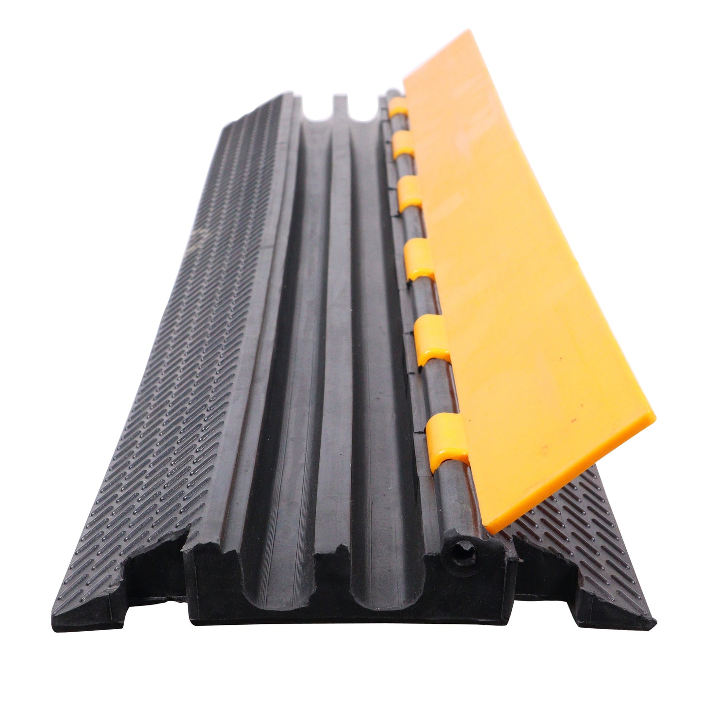 ProX Cable Protector Ramp Heavy-Duty Rubber Speed Bump Cover | 2-Channel