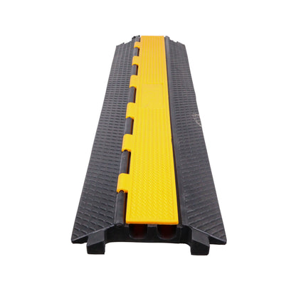 ProX Cable Protector Ramp Heavy-Duty Rubber Speed Bump Cover | 2-Channel
