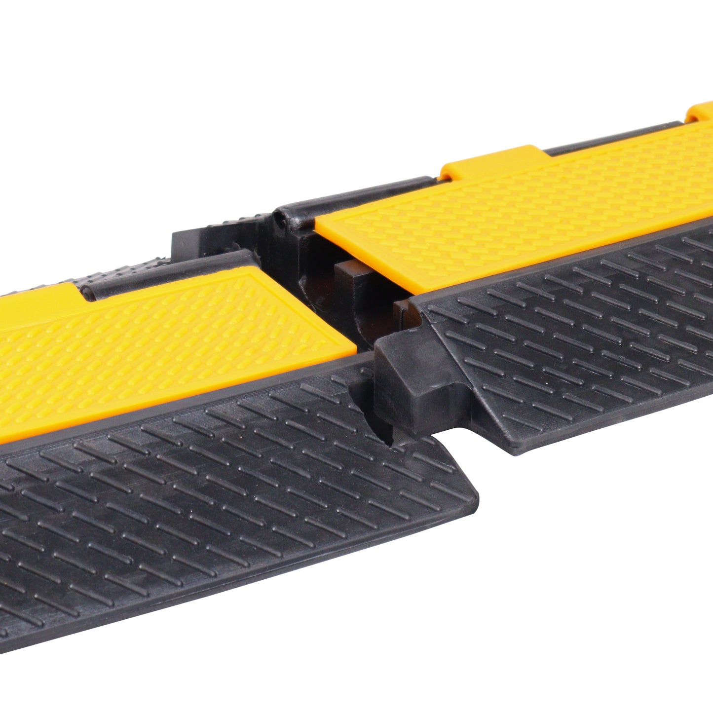 ProX Cable Protector Ramp Heavy-Duty Rubber Speed Bump Cover | 2-Channel