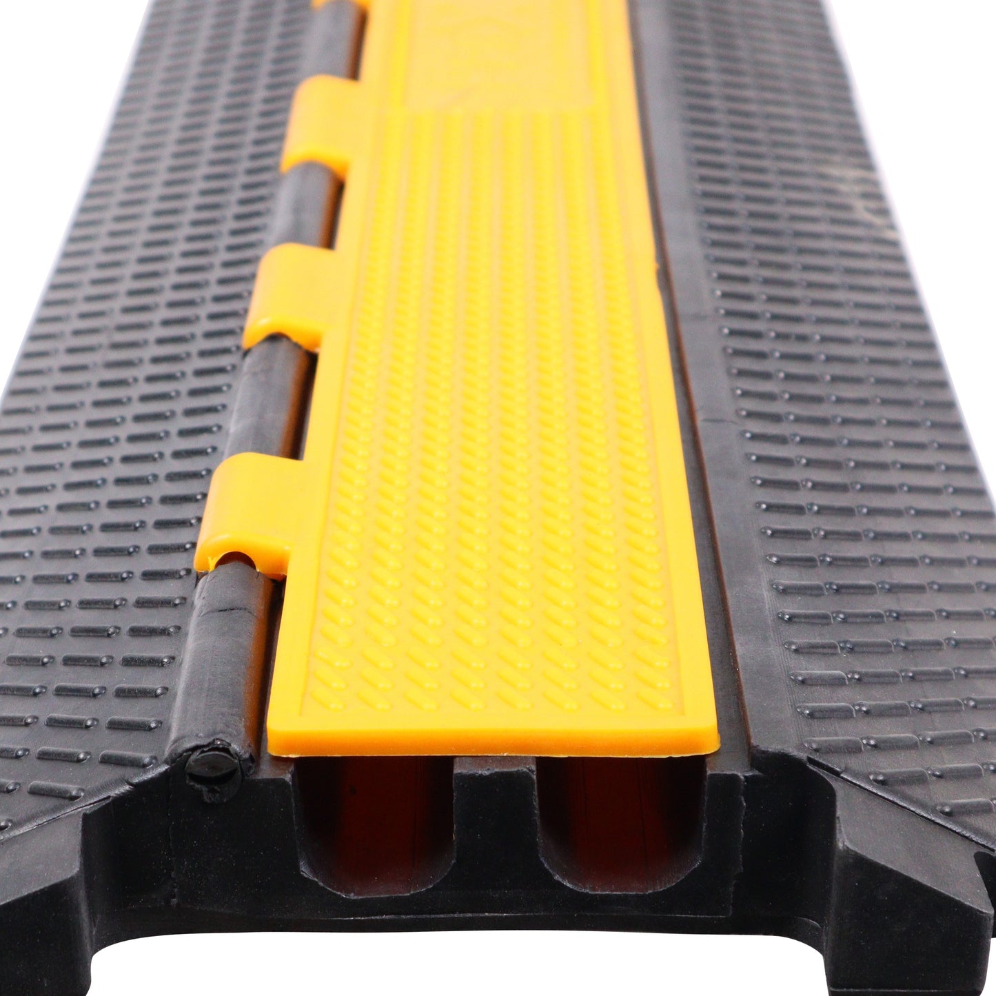 ProX Cable Protector Ramp Heavy-Duty Rubber Speed Bump Cover | 2-Channel