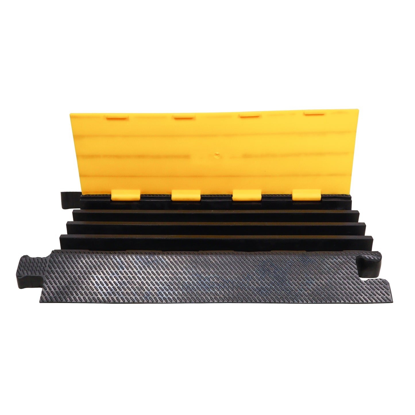 ProX Cable Protector Ramp Heavy-Duty Rubber Speed Bump Cover | 4-Channel
