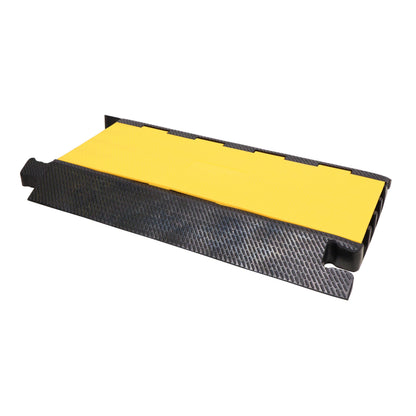 ProX Cable Protector Ramp Heavy-Duty Rubber Speed Bump Cover | 4-Channel