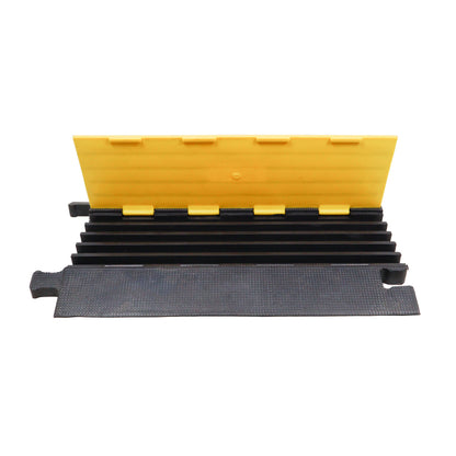 ProX Cable Protector Ramp Heavy-Duty Rubber Speed Bump Cover | 5-Channel