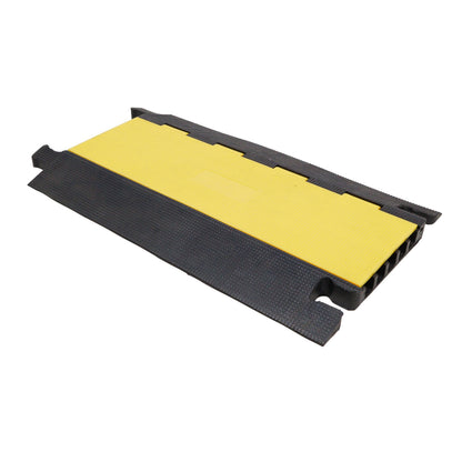 ProX Cable Protector Ramp Heavy-Duty Rubber Speed Bump Cover | 5-Channel
